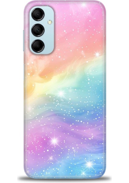 Samsung Galaxy M14 5g Hd Baskılı Kılıf + Seramik Tam Kaplayan Ekran Koruyucu 422