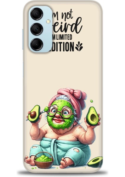 Samsung Galaxy M14 5g Hd Baskılı Kılıf + Seramik Tam Kaplayan Ekran Koruyucu 43