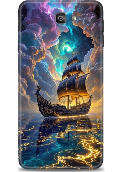 Samsung Galaxy J7 Prime Hd Baskılı Kılıf + Seramik Tam Kaplayan Ekran Koruyucu 233