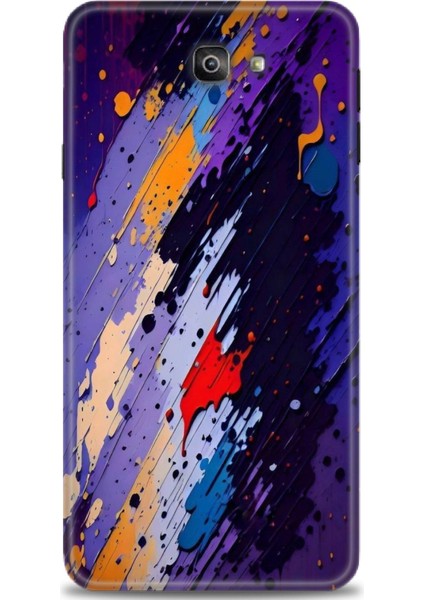 Samsung Galaxy J7 Prime Hd Baskılı Kılıf + Seramik Tam Kaplayan Ekran Koruyucu 436