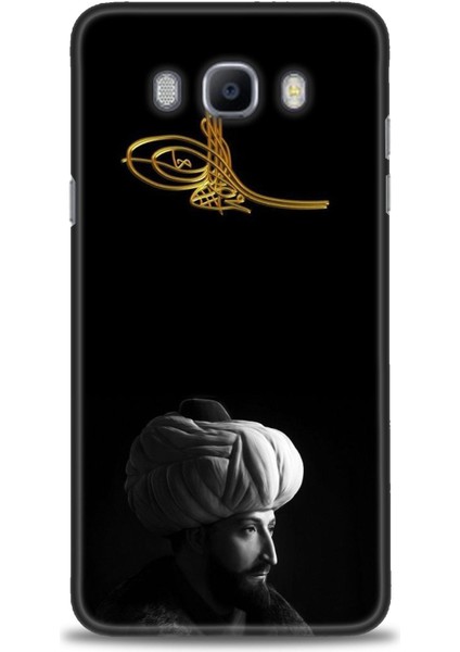 Samsung Galaxy J7 2016 Hd Baskılı Kılıf + Seramik Tam Kaplayan Ekran Koruyucu 465