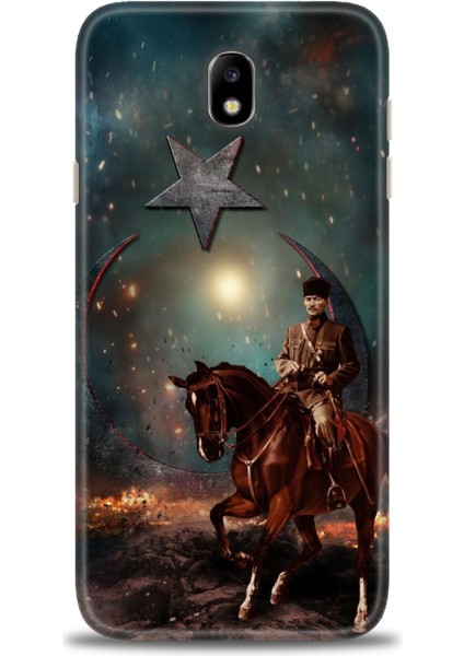 Samsung Galaxy J7 Pro Hd Baskılı Kılıf + Seramik Tam Kaplayan Ekran Koruyucu 25