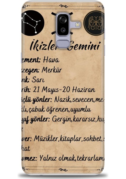 Samsung Galaxy J8 Hd Baskılı Kılıf + Seramik Tam Kaplayan Ekran Koruyucu 471