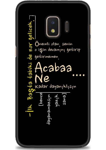 Samsung Galaxy J2 Core Hd Baskılı Kılıf + Seramik Tam Kaplayan Ekran Koruyucu 393