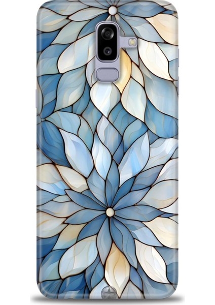 Samsung Galaxy J8 Hd Baskılı Kılıf + Seramik Tam Kaplayan Ekran Koruyucu 332