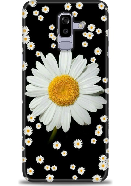 Samsung Galaxy J8 Hd Baskılı Kılıf + Seramik Tam Kaplayan Ekran Koruyucu 134