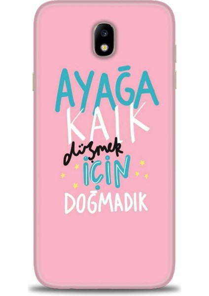 Samsung Galaxy J7 Pro Hd Baskılı Kılıf + Seramik Tam Kaplayan Ekran Koruyucu 161