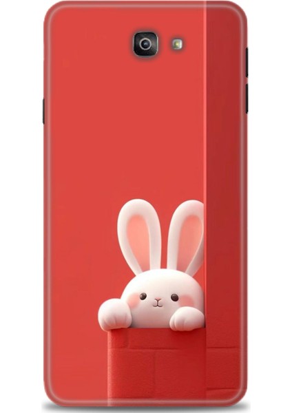Samsung Galaxy J7 Prime Hd Baskılı Kılıf + Seramik Tam Kaplayan Ekran Koruyucu 77