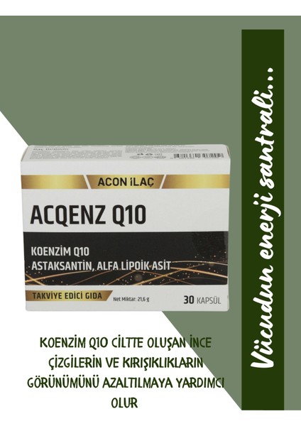 ACQENZ Q10 30 Kapsül