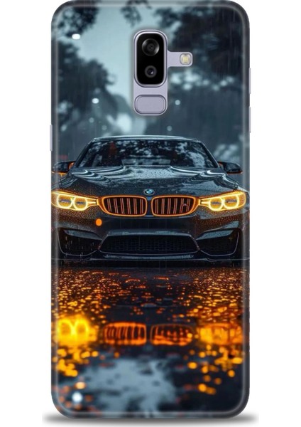 Samsung Galaxy J8 Hd Baskılı Kılıf + Seramik Tam Kaplayan Ekran Koruyucu 488
