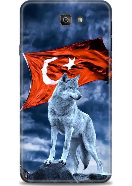 Samsung Galaxy J7 Prime Hd Baskılı Kılıf + Seramik Tam Kaplayan Ekran Koruyucu 36