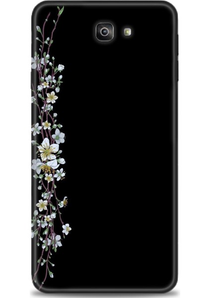 Samsung Galaxy J7 Prime Hd Baskılı Kılıf + Seramik Tam Kaplayan Ekran Koruyucu 137
