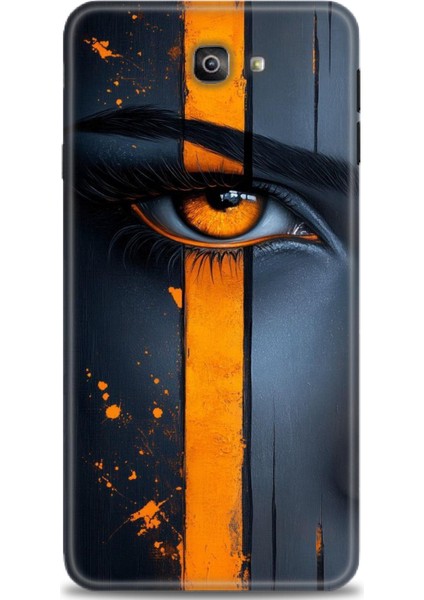 Samsung Galaxy J7 Prime Hd Baskılı Kılıf + Seramik Tam Kaplayan Ekran Koruyucu 142