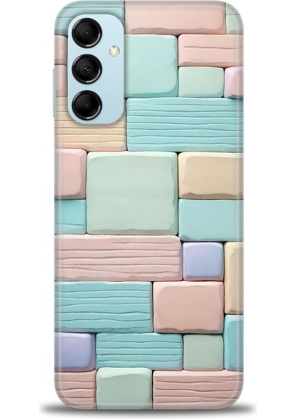 Samsung Galaxy M14 5g Hd Baskılı Kılıf + Seramik Tam Kaplayan Ekran Koruyucu 440