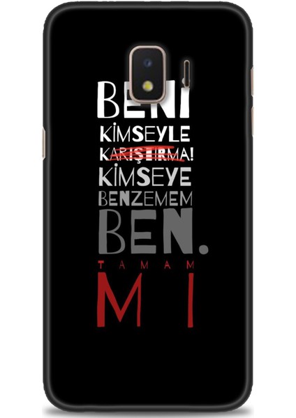 Samsung Galaxy J2 Core Hd Baskılı Kılıf + Seramik Tam Kaplayan Ekran Koruyucu 396