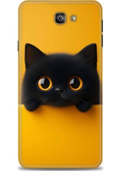 Samsung Galaxy J7 Prime Hd Baskılı Kılıf + Seramik Tam Kaplayan Ekran Koruyucu 64