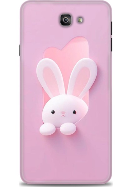 Samsung Galaxy J7 Prime Hd Baskılı Kılıf + Seramik Tam Kaplayan Ekran Koruyucu 74