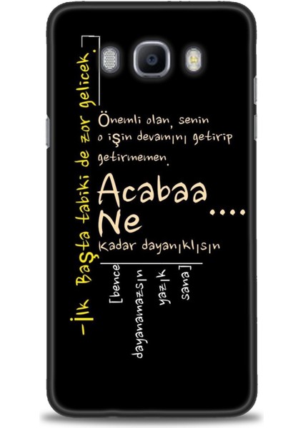 Samsung Galaxy J7 2016 Hd Baskılı Kılıf + Seramik Tam Kaplayan Ekran Koruyucu 393
