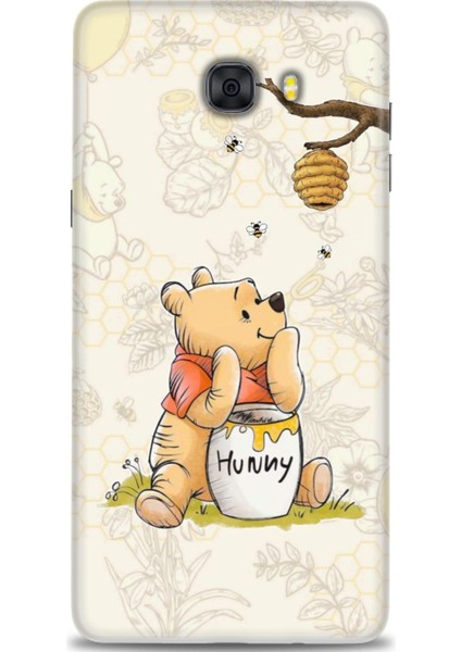 Samsung Galaxy C9 Pro Hd Baskılı Kılıf + Seramik Tam Kaplayan Ekran Koruyucu 53