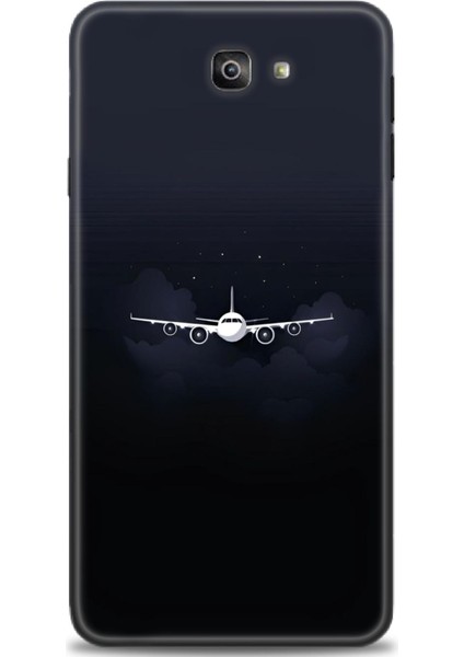 Samsung Galaxy J7 Prime Hd Baskılı Kılıf + Seramik Tam Kaplayan Ekran Koruyucu 381