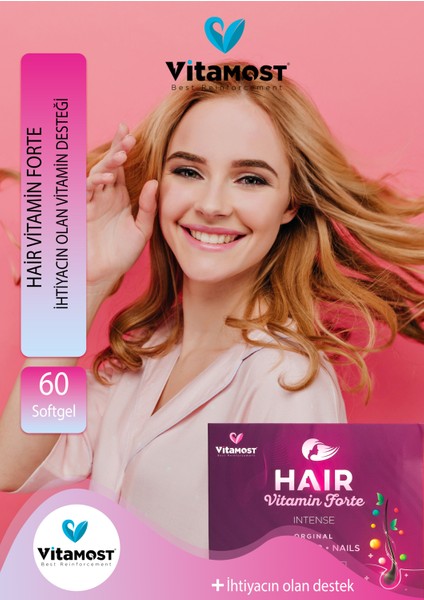 Vitamin Forte Intense 60 Soft Jel Kapsül