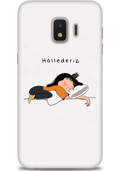 Samsung Galaxy J2 Core Hd Baskılı Kılıf + Seramik Tam Kaplayan Ekran Koruyucu 164