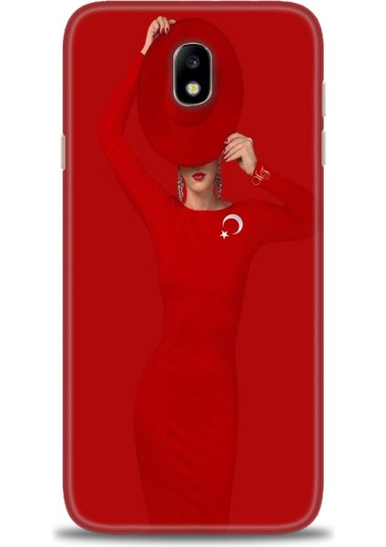 Samsung Galaxy J7 Pro Hd Baskılı Kılıf + Seramik Tam Kaplayan Ekran Koruyucu 241