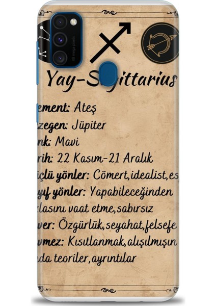 Samsung Galaxy M21 Hd Baskılı Kılıf + Seramik Tam Kaplayan Ekran Koruyucu 474