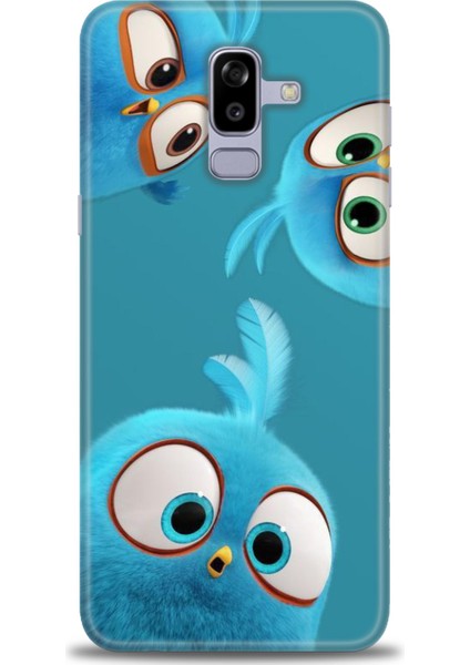 Samsung Galaxy J8 Hd Baskılı Kılıf + Seramik Tam Kaplayan Ekran Koruyucu 364