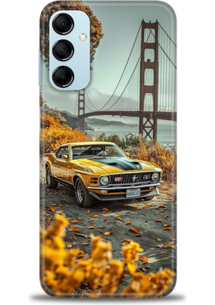 Samsung Galaxy M14 5g Hd Baskılı Kılıf + Seramik Tam Kaplayan Ekran Koruyucu 105