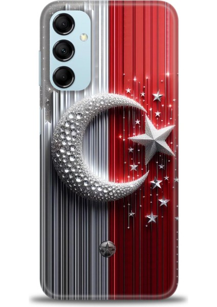Samsung Galaxy M14 5g Hd Baskılı Kılıf + Seramik Tam Kaplayan Ekran Koruyucu 40