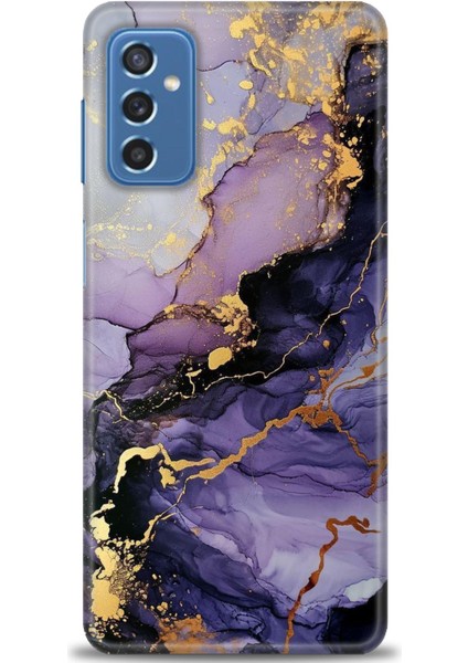 Samsung Galaxy M52 5g Hd Baskılı Kılıf + Seramik Tam Kaplayan Ekran Koruyucu 315