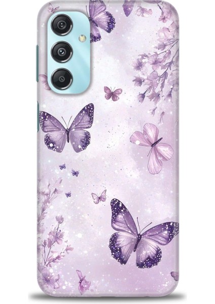 Samsung Galaxy M34 5g Hd Baskılı Kılıf + Seramik Tam Kaplayan Ekran Koruyucu 292