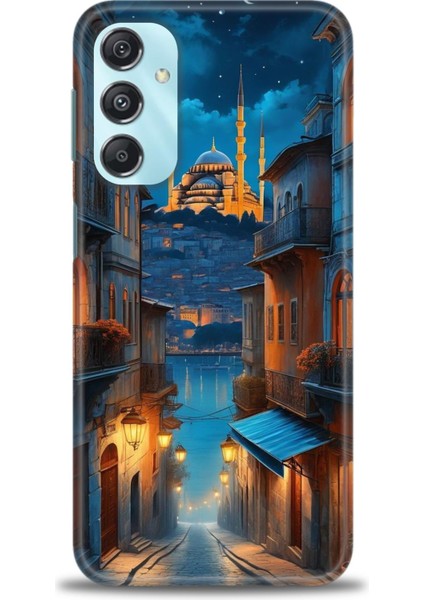 Samsung Galaxy M34 5g Hd Baskılı Kılıf + Seramik Tam Kaplayan Ekran Koruyucu 221