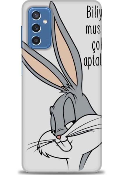 Samsung Galaxy M52 5g Hd Baskılı Kılıf + Seramik Tam Kaplayan Ekran Koruyucu 153