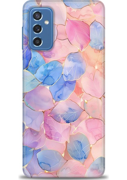 Samsung Galaxy M52 5g Hd Baskılı Kılıf + Seramik Tam Kaplayan Ekran Koruyucu 316