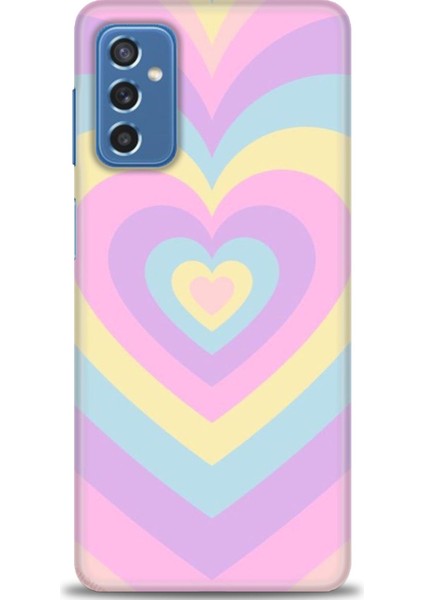Samsung Galaxy M52 5g Hd Baskılı Kılıf + Seramik Tam Kaplayan Ekran Koruyucu 198