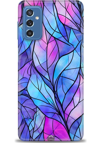 Samsung Galaxy M52 5g Hd Baskılı Kılıf + Seramik Tam Kaplayan Ekran Koruyucu 340