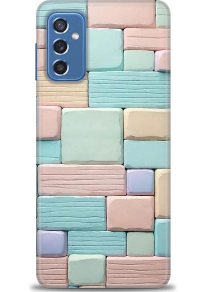 Samsung Galaxy M52 5g Hd Baskılı Kılıf + Seramik Tam Kaplayan Ekran Koruyucu 440