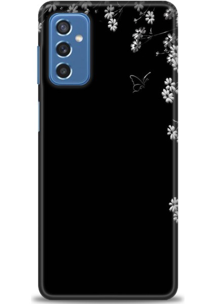 Samsung Galaxy M52 5g Hd Baskılı Kılıf + Seramik Tam Kaplayan Ekran Koruyucu 140
