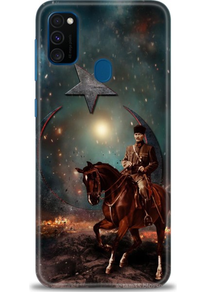 Samsung Galaxy M21 Hd Baskılı Kılıf + Seramik Tam Kaplayan Ekran Koruyucu 25