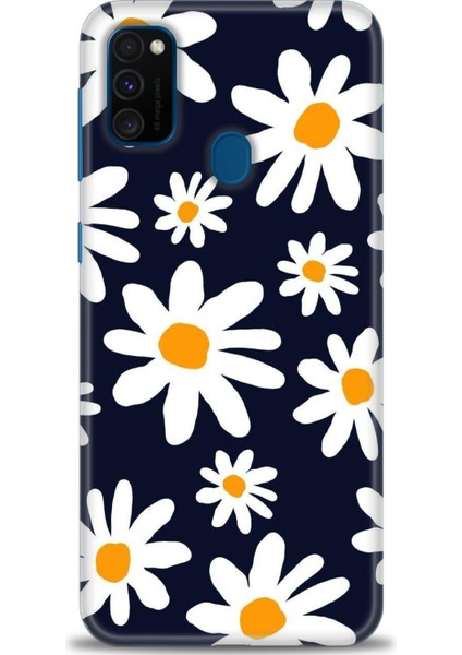 Samsung Galaxy M21 Hd Baskılı Kılıf + Seramik Tam Kaplayan Ekran Koruyucu 139