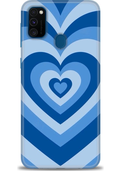 Samsung Galaxy M21 Hd Baskılı Kılıf + Seramik Tam Kaplayan Ekran Koruyucu 194