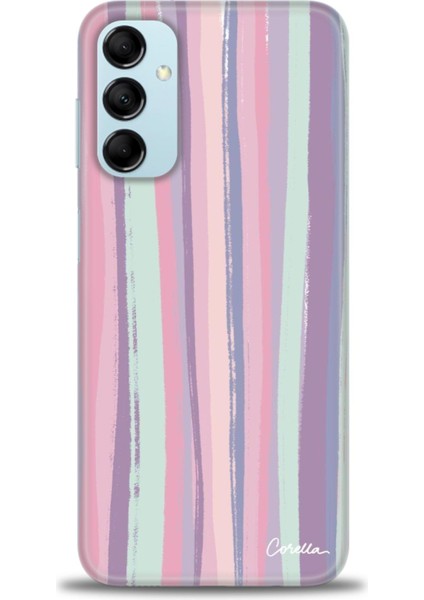 Samsung Galaxy M14 5g Hd Baskılı Kılıf + Seramik Tam Kaplayan Ekran Koruyucu 426