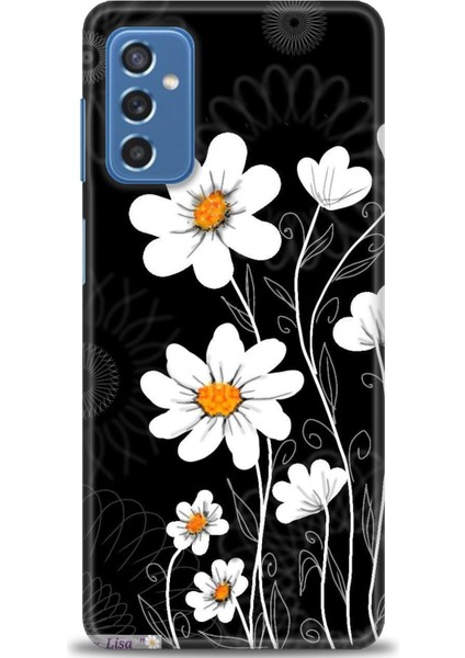 Samsung Galaxy M52 5g Hd Baskılı Kılıf + Seramik Tam Kaplayan Ekran Koruyucu 133