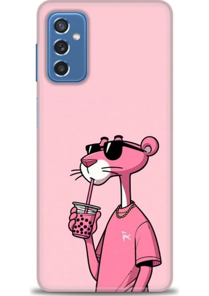 Samsung Galaxy M52 5g Hd Baskılı Kılıf + Seramik Tam Kaplayan Ekran Koruyucu 402