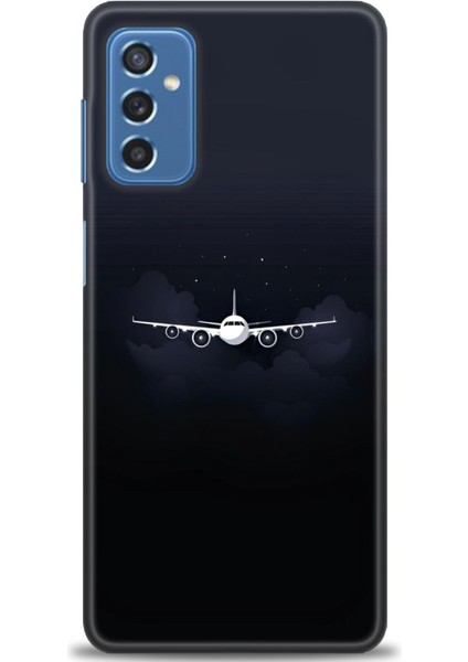 Samsung Galaxy M52 5g Hd Baskılı Kılıf + Seramik Tam Kaplayan Ekran Koruyucu 381