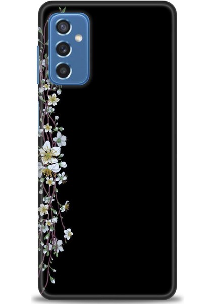 Samsung Galaxy M52 5g Hd Baskılı Kılıf + Seramik Tam Kaplayan Ekran Koruyucu 137