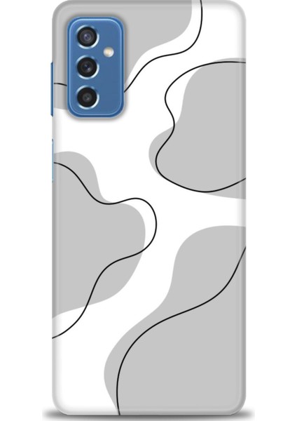 Samsung Galaxy M52 5g Hd Baskılı Kılıf + Seramik Tam Kaplayan Ekran Koruyucu 177