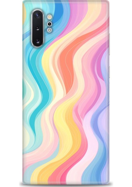 Samsung Galaxy Note 10 Plus Hd Baskılı Kılıf + Seramik Tam Kaplayan Ekran Koruyucu 424